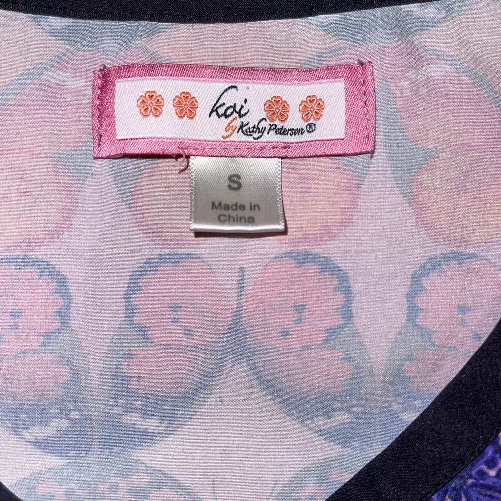 Koi Scrub Top